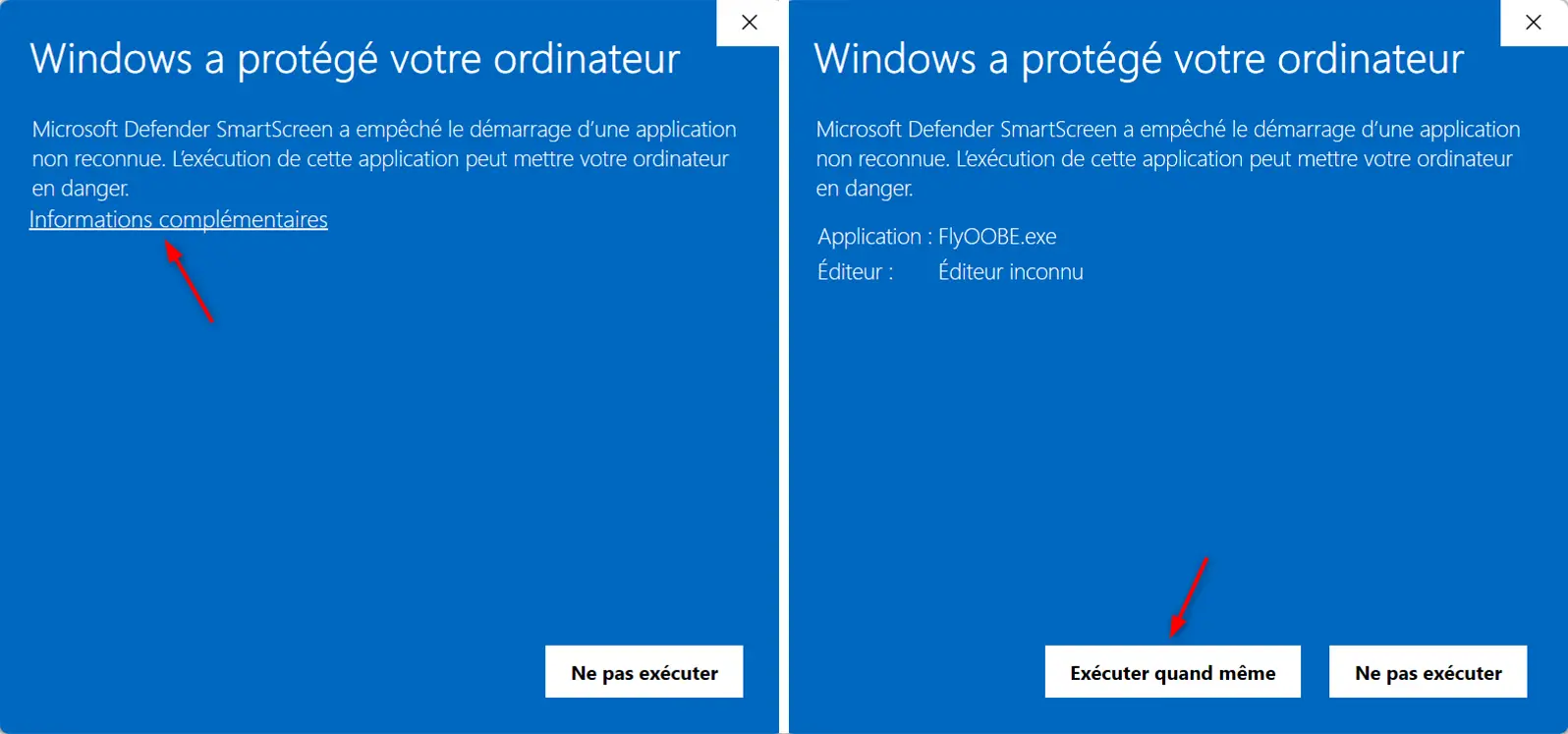 Windows 11 _ débloquer un fichier téléchargé depuis Internet